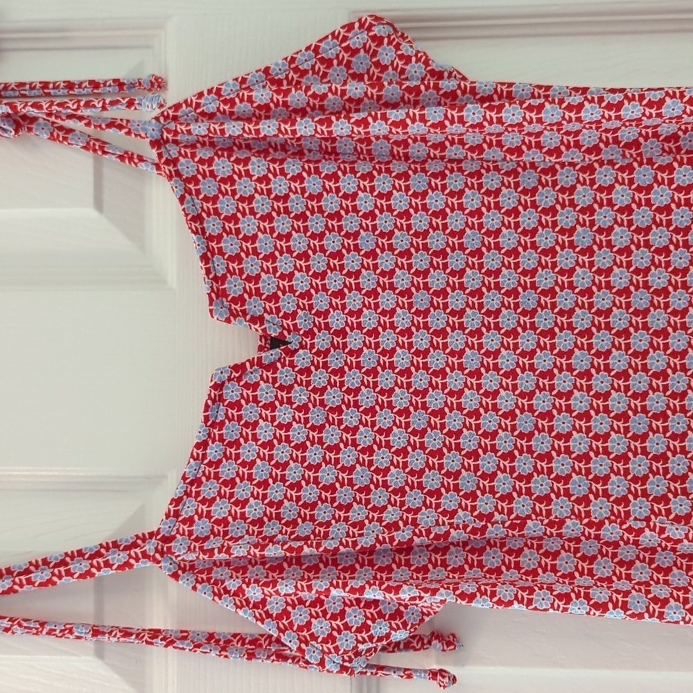 NWT Lily Rose Dress Red/Blue Summer - Picture 5 of 9